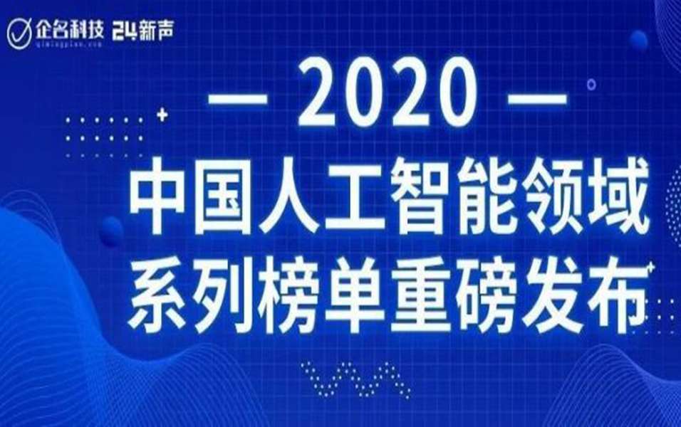 《2020年中国人工智能领域高成长企业top100》“拍了拍”datacanvas